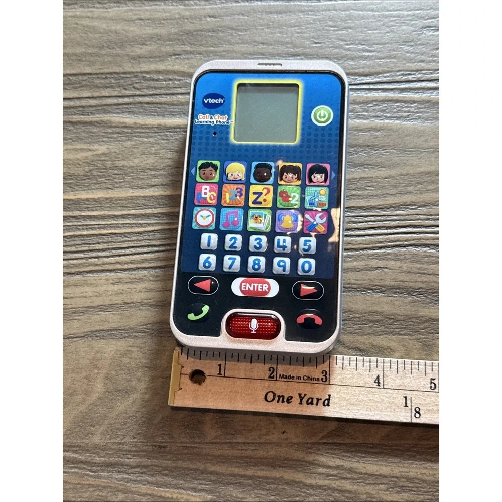 Vtech Cell Phone Call & Chat Children Learning Cell‎ Phone Educational Toy Works